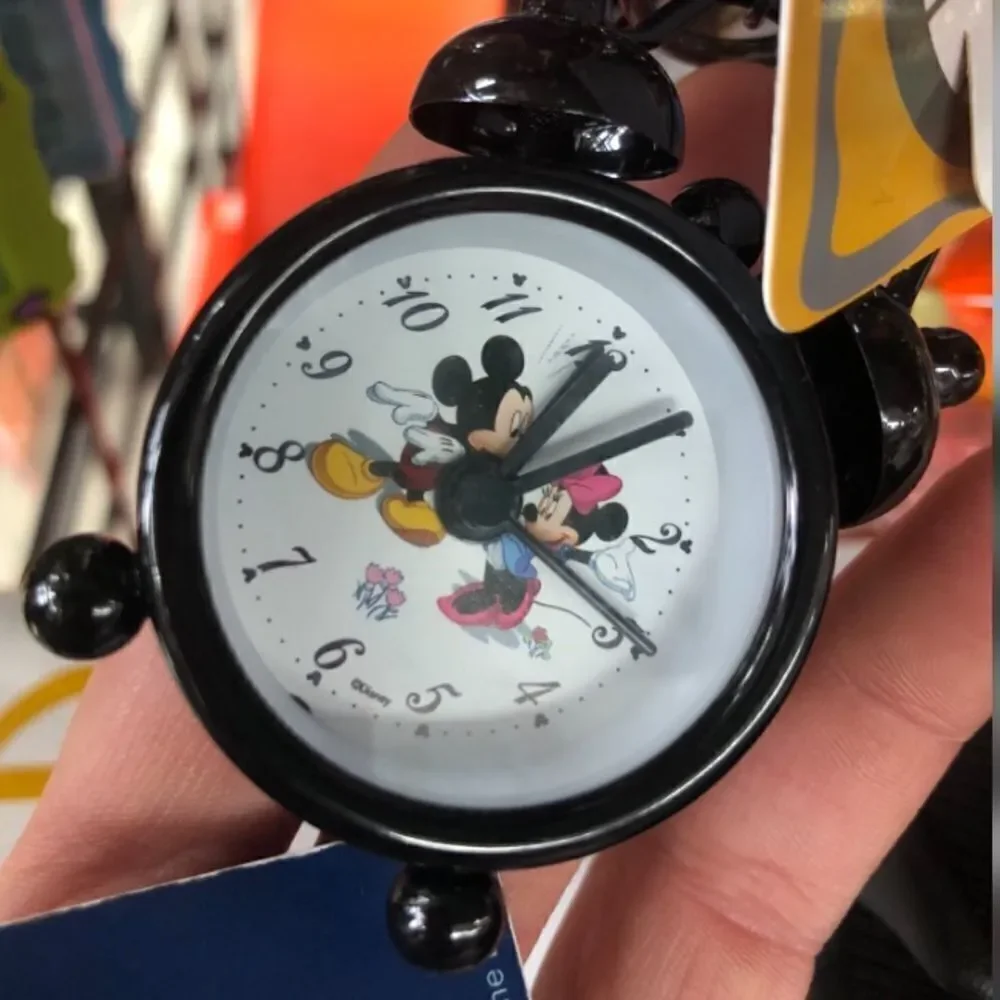Mickey clock watch purse charm or key chain